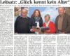 Leitsatz: „Glück kennt kein Alter“