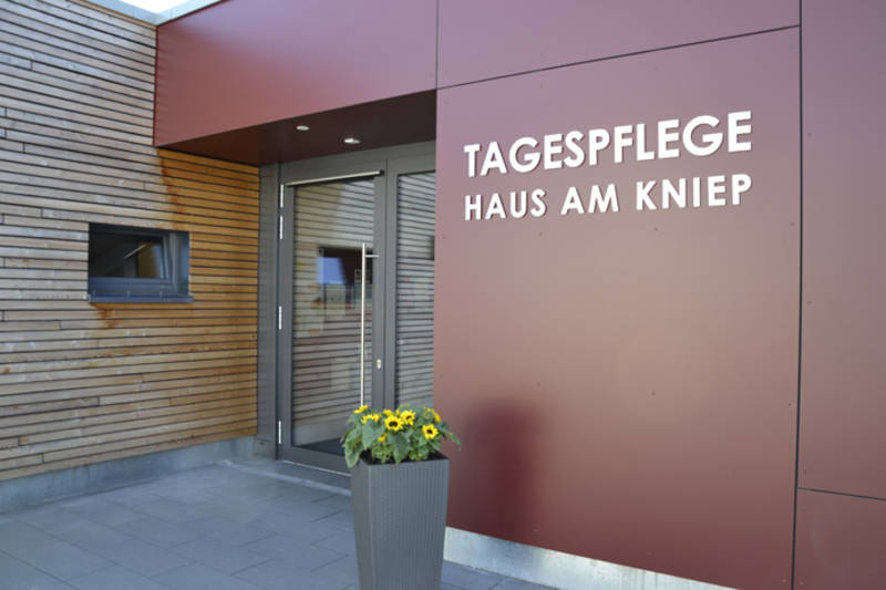 Eingangsbereich der Tagespflege Haus am Kniep