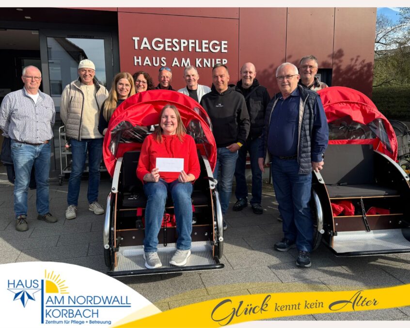 Die ehrenamtlichen Rikscha-Piloten freuen sich auf Ausfahrten mit den Senioren